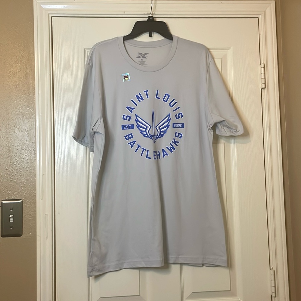 LAST ONE of XFL St. Louis Battlehawks Shirt Size: XL